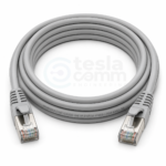 Premium Line Category 6A S/FTP Patch Cord 3m LSOH Grey