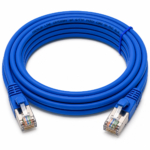 Premium Line Category 6A S/FTP Patch Cord 5m PVC Blue