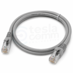 Premium Line Category 6A U/UTP Patch Cord 2m PVC Grey