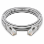 Premium Line Category 6A U/UTP Patch Cord 3m PVC Grey