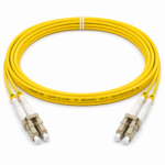 Premium Line LC/UPC to LC/UPC Single-Mode Fiber Optic Patch Cord 3m Yellow