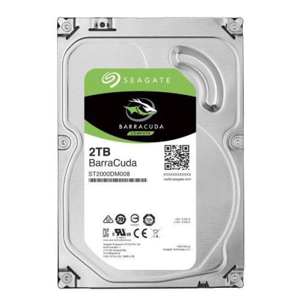 Seagate BarraCuda 2TB 3.5-Inch SATA Internal HDD ST2000DM008 – 1 Year Warranty Seagate BarraCuda 2TB 3.5-Inch SATA Internal HDD ST2000DM008 – 1 Year Warranty - Image 1