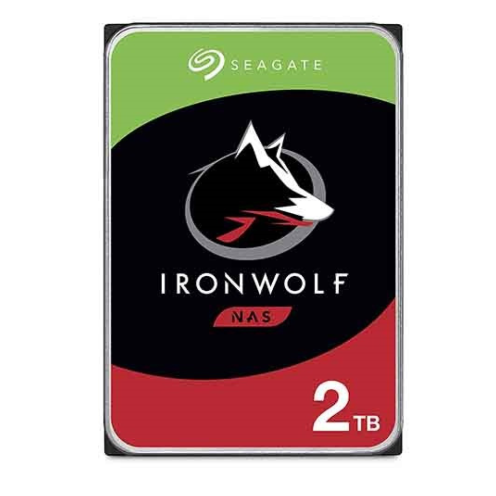 Seagate IronWolf 2TB 3.5-Inch SATA NAS Hard Drive – 2 Years Warranty Seagate IronWolf 2TB 3.5-Inch SATA NAS Hard Drive – 2 Years Warranty - Image 1