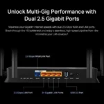 TP-Link BE230 BE3600 Dual-Band Wi-Fi 7 Router