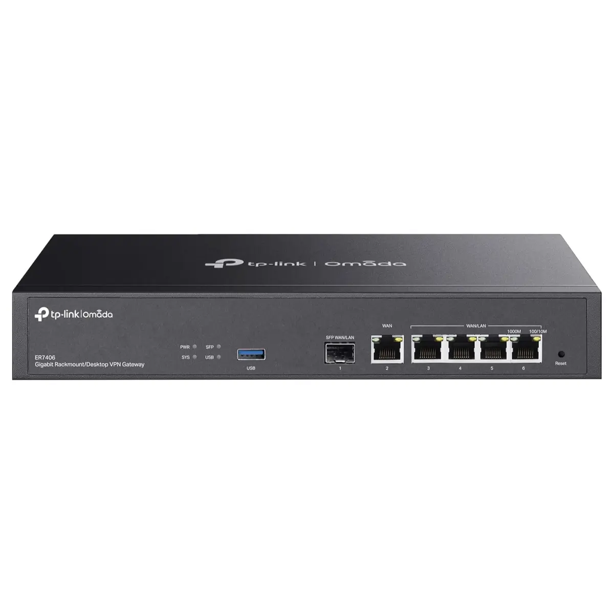 TP-Link Omada ER7406 Multi-WAN Gigabit VPN Router with Load Balancing TP-Link Omada ER7406 Multi-WAN Gigabit VPN Router with Load Balancing - Image 1