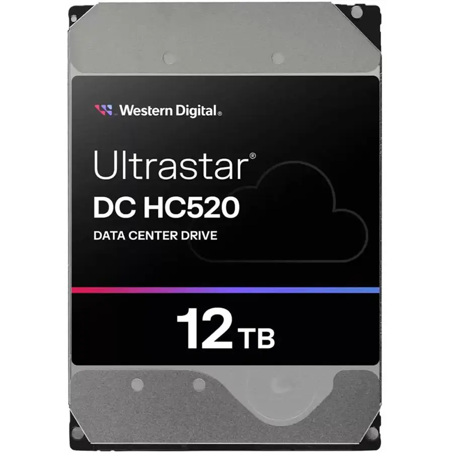 Western Digital Ultrastar DC HC520 12TB 3.5-Inch SATA Enterprise HDD 7200 RPM – 2 Years Warranty Western Digital Ultrastar DC HC520 12TB 3.5-Inch SATA Enterprise HDD 7200 RPM – 2 Years Warranty - Image 1