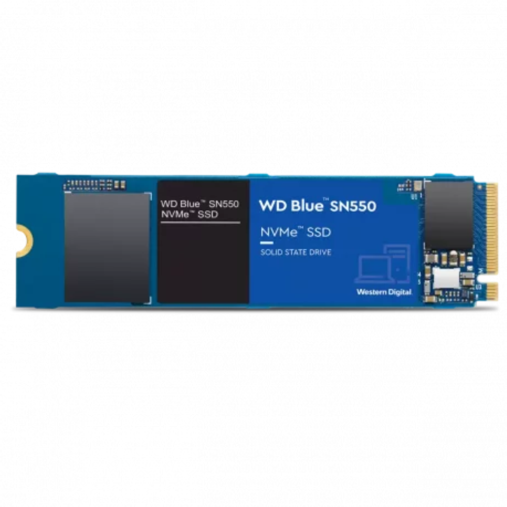 Western Digital WD Blue SN550 250GB M.2 2280 PCIe Gen3 NVMe SSD Western Digital WD Blue SN550 250GB M.2 2280 PCIe Gen3 NVMe SSD - Image 1