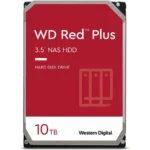 Western Digital WD Red Plus 10TB 3.5-Inch SATA NAS HDD 7200 RPM – 2 Years Warranty