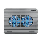 AMAZE A512 Dual Fan Laptop Cooling Pad & Stand Grey