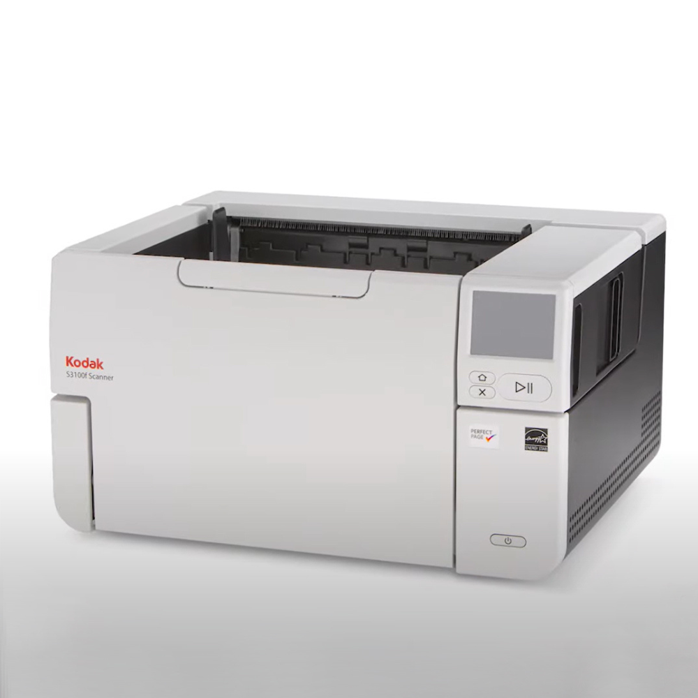 KODAK S3100f A3 Document Scanner 100ppm 300-Sheet ADF with Integrated A4 Flatbed KODAK S3100f A3 Document Scanner 100ppm 300-Sheet ADF with Integrated A4 Flatbed - Image 1