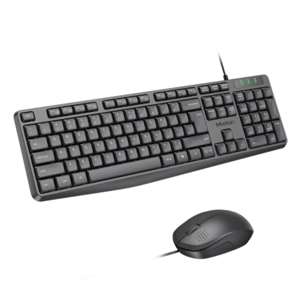 Meetion C235 Wired Keyboard and Mouse Combo Black
