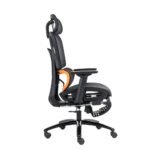 Meetion CHR32 Ergonomic Mesh Gaming Chair with Footrest Black - Image 2