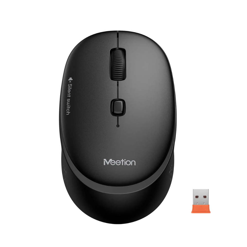 Meetion R571 2.4GHz Wireless Office Mouse Black Meetion R571 2.4GHz Wireless Office Mouse Black - Image 1